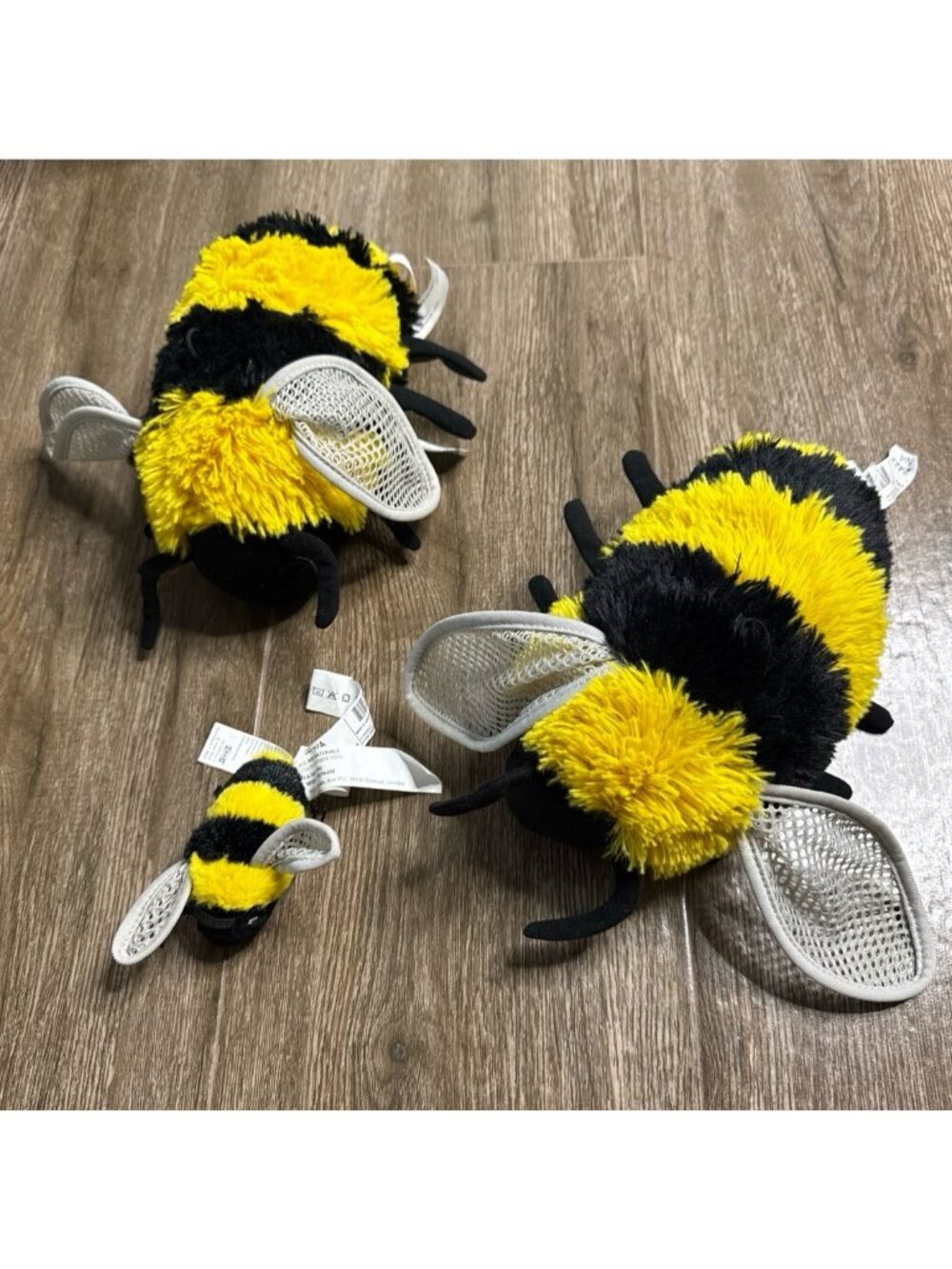 IKEA SKOGSDUVA Bumble Bee Plush Toy St of 3 bees
